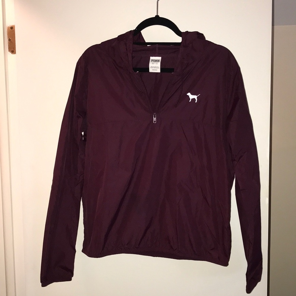 VS PINK Quarter Zip Anorak